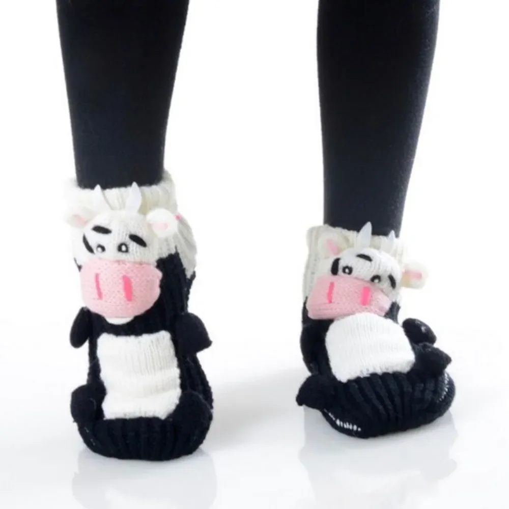 Kids 3D Animal Slipper Sock With Grip - Picture 4 of 8